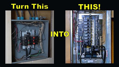 how to upgrade your electrical box|replacing a breaker box cost.